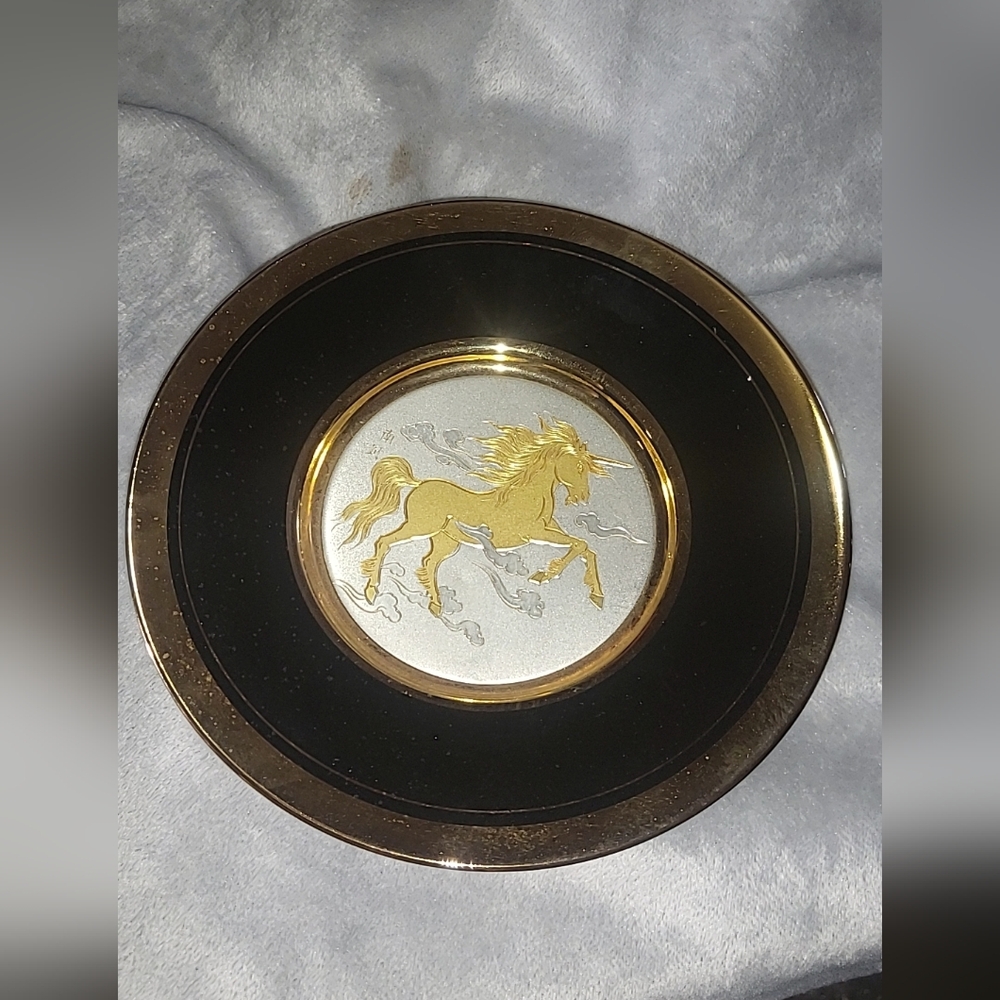 decorative collector plate from "The Art of Chokin"